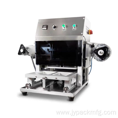 Tabletop Pneumatic disposable crisper tray sealing machine